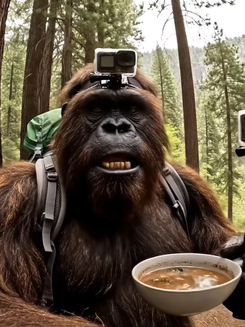 Bigfeet Vlog 22, Two delicious meals in one day!! #nature #forest #bigfoot #bigfeetvlog #Vlog #bigfootvlog #fyp #yosemitenationalpark