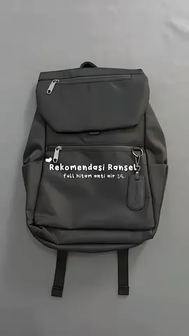 rekomendasi ransel buat sekolah nih 👀🖤 #ransel #ranselsekolah #ranselantiair #ranselpria #bostanten #satukontentiaphari 