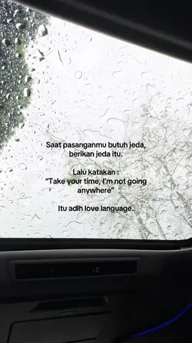 Its a love language. Sederhana, tapi ngga semua orang bisa. 