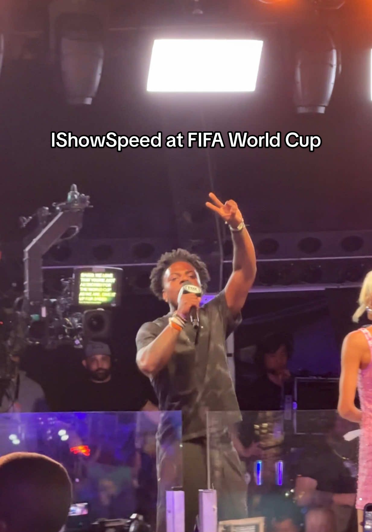 @IShowSpeed at “FIFA World Cup 26: One Year To Go” event in Miami  #miami #ishowspeed #speed #ishowspeedclipz #southbeach #clubworldcup #worldcup #ronaldo #worldcup2026 #foxsoccer #futbol #Soccer #fox #foxnews #fifa #fifaworldcup #foxsports #oneyeartogo 
