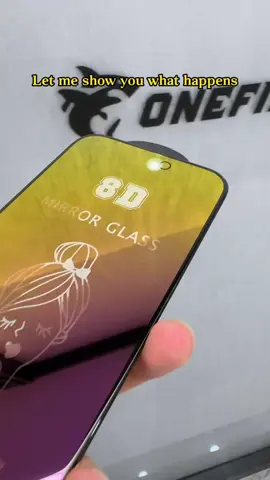 Scratches? Cracks? Not with ONEFISH. Our high-aluminum dual-strength technology makes it ultra-tough!#tiktokmademebuyit #screenprotector #foryoupage❤️❤️ #unitedstates #fyp 