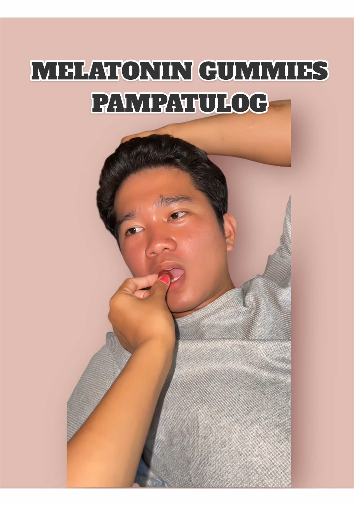 HAHAHAH mamaya na kita gisingin kapag tapos na laro nyo😆 grabe ganda pala netong melatonin gummies na pampatulog hahahaha