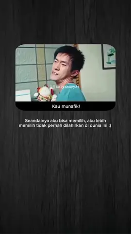 Terkadang aku berharap, aku tidak pernah dilahirkan 🙂 #statuswa #fypage #fyp 