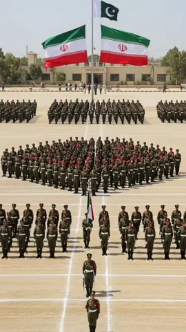 Pakistan & Iran Joint Military Formation – Precision, Discipline, Power 🇵🇰🇮🇷⚔️ A commanding display of strength and unity as Pakistan and Iran's armed forces march together in perfect formation. With synchronized steps, unwavering discipline, and symbolic power, this joint military scene reflects shared values, regional partnership, and a vision of strategic solidarity. 🔖 Hashtags: #PakistanIran #JointMilitaryFormation #PrecisionAndPower #MilitaryDiscipline #BrotherhoodInArms #RegionalUnity #DefenseStrength #PakArmy #IranMilitary #SolidarityAndStrength #MilitaryPride #PakIranAlliance #foryou #fyp #foryoupage @Lahore Qalandars @CapCut 