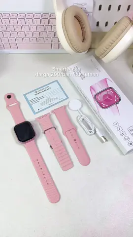 Harga 200rban dapet smartwatch baguss bgt giniii💗😭 #smartwatchmurah #wiselionlg69promax #smartwatch 