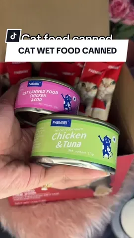 85g/170g Cat Wet Food Can Natural. Wet Food Pet Essential Dogs Canned Cat Nutrient-Dense High-Protein Supports Strong Muscles Digestion Immunity for Picky Eaters ✨ #catfood #catcannedfood  #catwetfood #petfood #wetfoodforcats 