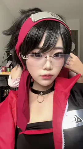 Gia đình bon chen #sarada #sasuke #sakusa #cosplay #uchiha 