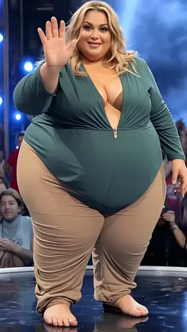 500kg Queen Stuns AGT Plus Size Runway Revolution #marvel #agt #ai  #aiart #talent #beauty #funny 