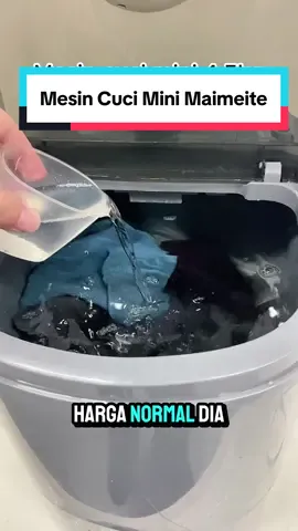 Mesin cuci mini 4,5kg 🚿 Khusus untuk ruangan kecil! Penghilang noda yang kuat tanpa menghabiskan tempat, dapat diletakkan di kamar tidur/balkon, dan pakaian kotor dapat dicuci kapan saja~ #mesincuci #mesincucimini #mesincucimaimeite #pageforyou #derwinskk #Lebaranekstrasale 