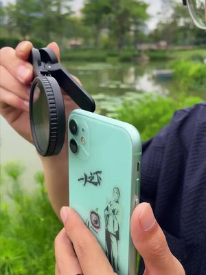 Kung mahilig ka sa photography, dapat ay mayroon kang phone back clip na polarized lens
