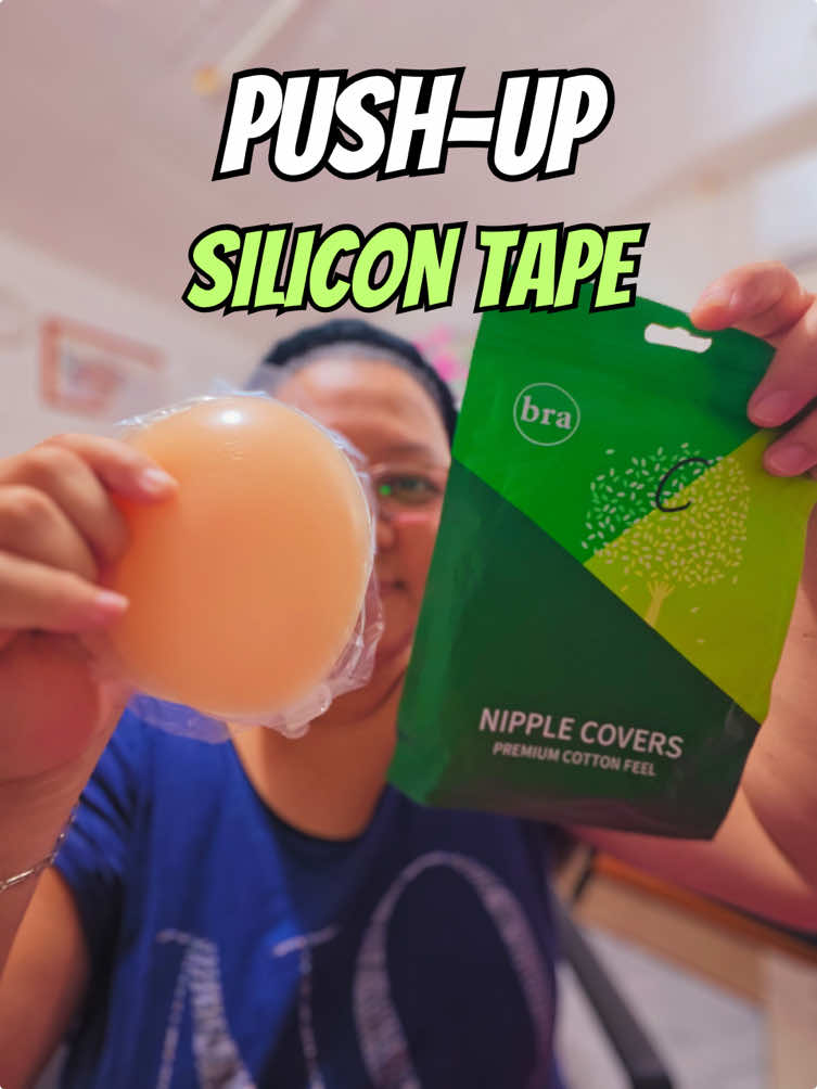 REUSABLE INVISIBLE PUSH-UP SILICON TAPE #musthaves #pushupsiliconepads #reusablesiliconebra #pushupsiliconetape 
