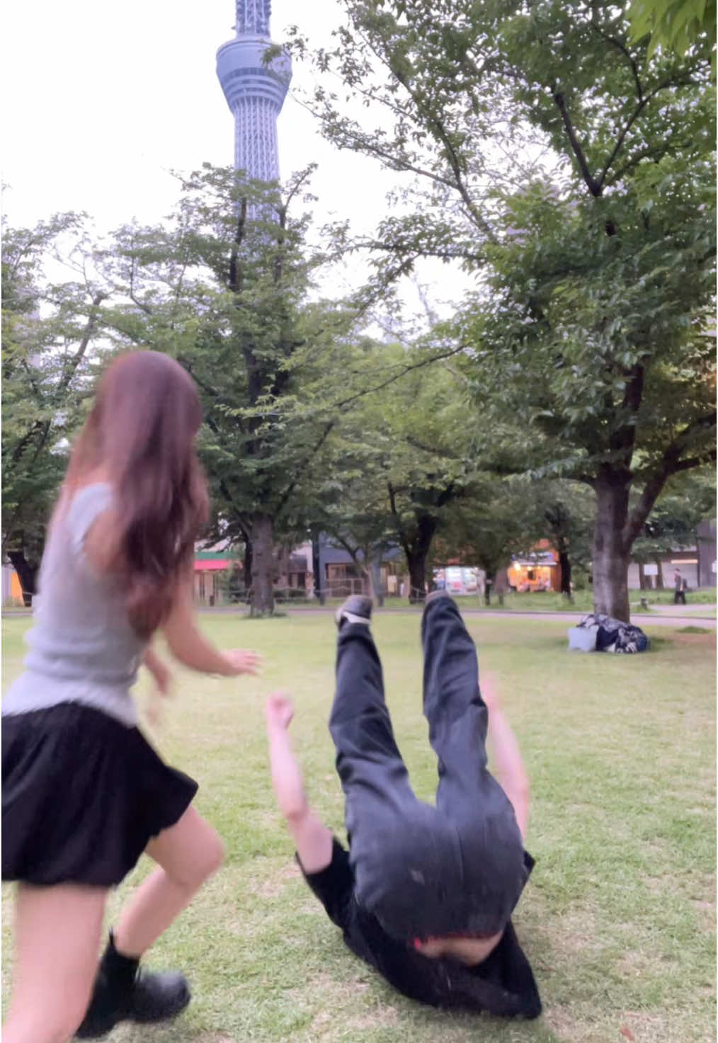 自分が思った以上に足上がらなすぎたwwwwww#カップル #カップルの日常 