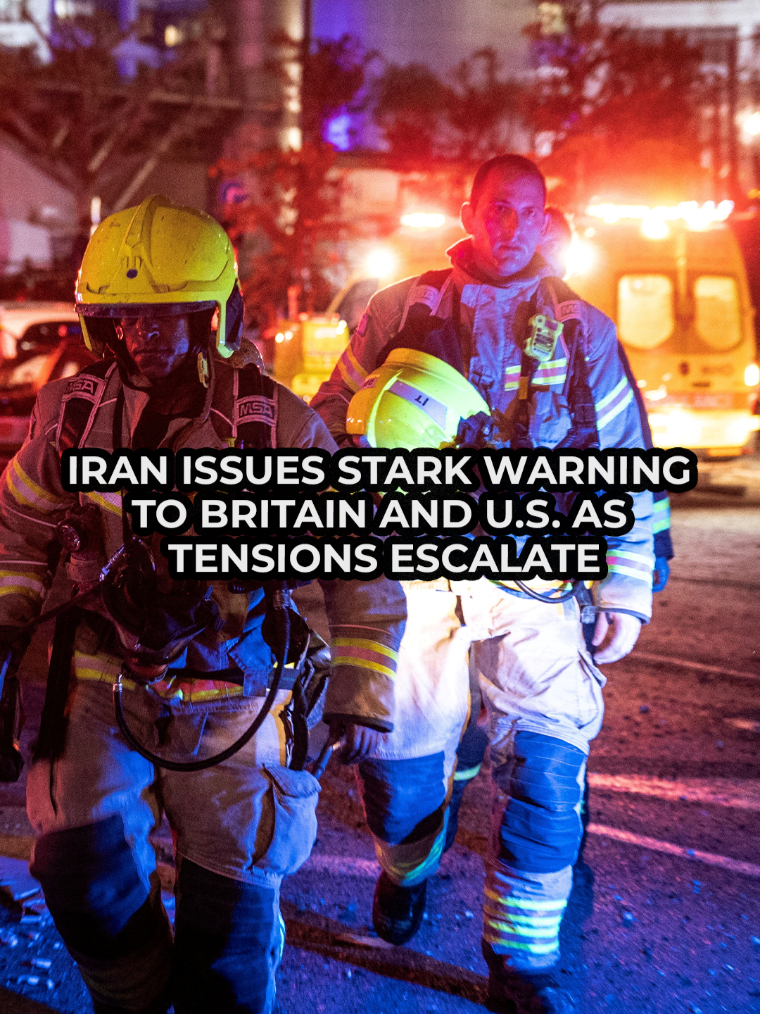 Iran has warned the UK, US and France not to help Israel against Tehran's strikes on Israel. Should they help, Iran has threatened that their bases and ships in the region will be targeted. The news follows conflict in Israel and Iran escalating overnight, with multiple missile strikes being launched from both sides. #BreakingNews #Breaking #WorldNews #News #Israel #Iran #GBNews