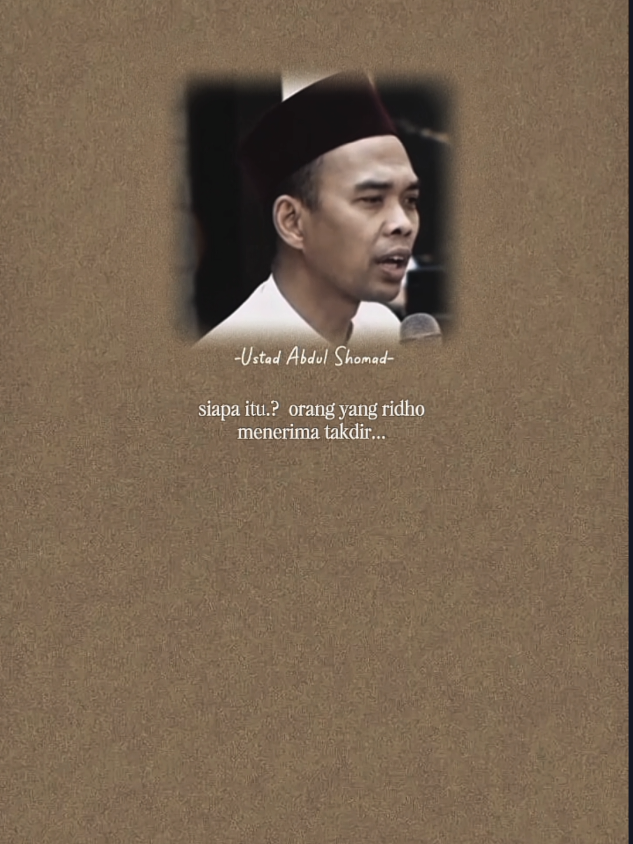 Ridho allah SWT...  #ngajibareng #ustadzabdulsomad #ngaji #fyp #hijrah #dakwah 