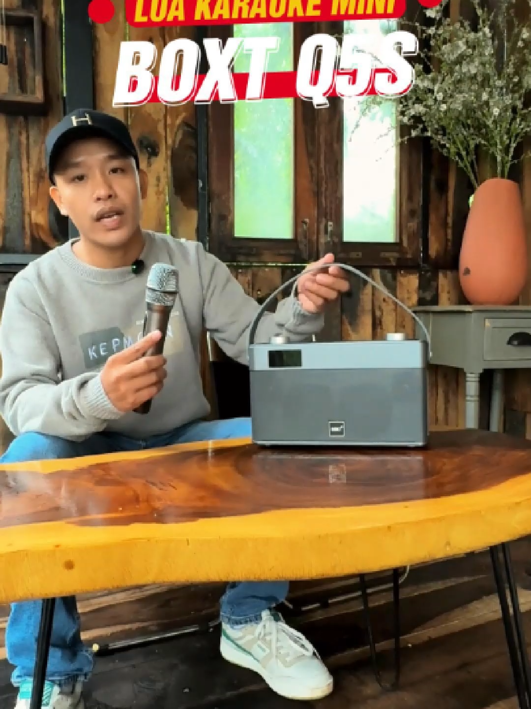 VLOG 1 NGÀY TRẢI NGHIỆM CÙNG EM LOA BOXT Q5S NGHE NHẠC VÀ KARAOKE #hieuhienvn #hieuhienaudio #loakaraokemini #boxtq5s #pleiku
