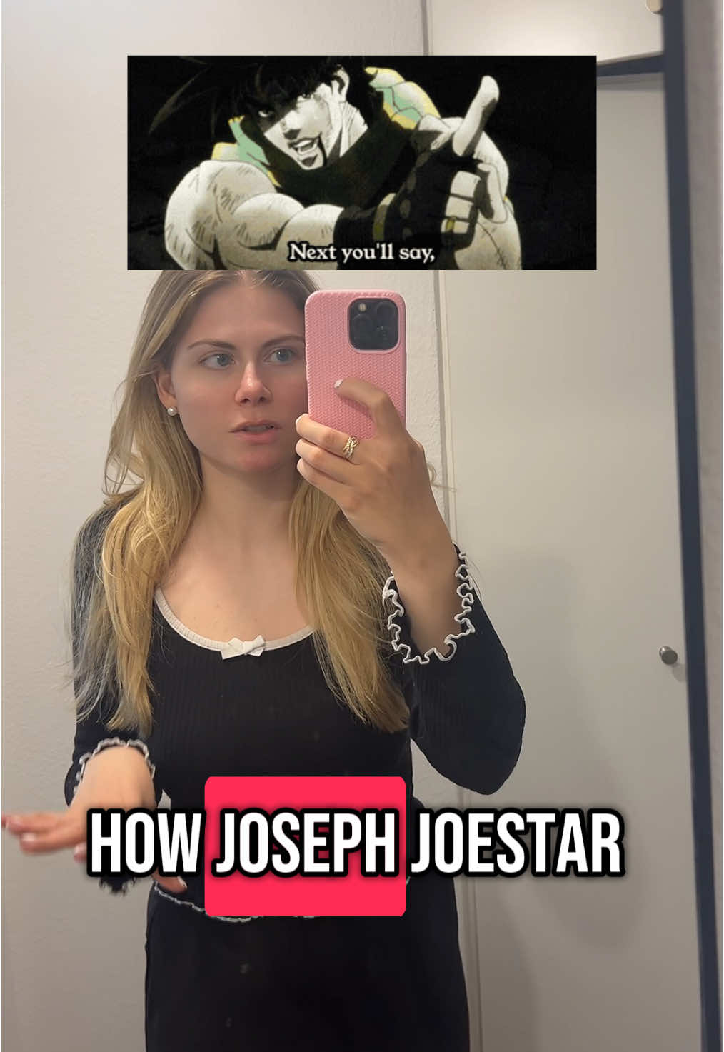 I‘m gonna tell you a secret #josephjoestar #jojosbizarreadventure #jojomeme 