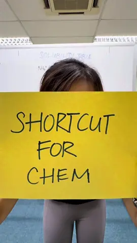 Solubility table too hard to memorise? 😵‍💫 Here’s a shortcut you’ll NEVER forget 🤯 #chemistryteacher #sgchemistry #chemistrytutor #ChemistryHack #SolubilityTrick #OLevelChem #StudyTokSG #BrightCulture #ExamHacks #ChemIsFun