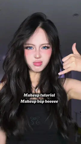 Makeup tutorial deeeeeeee #ninhngan #fyp #tutorialmakeup #goclamdep #maybellinepartner #liftergloss 