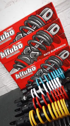 🔥 Bitubo S1 Sparkle Series Rear Shock 🔥 Upgrade your Mio/M3/Beat/Click with eye-popping color and pro-level performance! This 280/300 mm suspension packs a high-gloss powder finish, progressive springs, nitrogen damping and full preload/rebound/compression tuning—plus CNC-machined Ergal alloy caps for rock-solid durability. #surfymotorcyclephilippines #bitubo #miom3 #click125i #ScooterUpgrade #RideInStyle #scootermods 