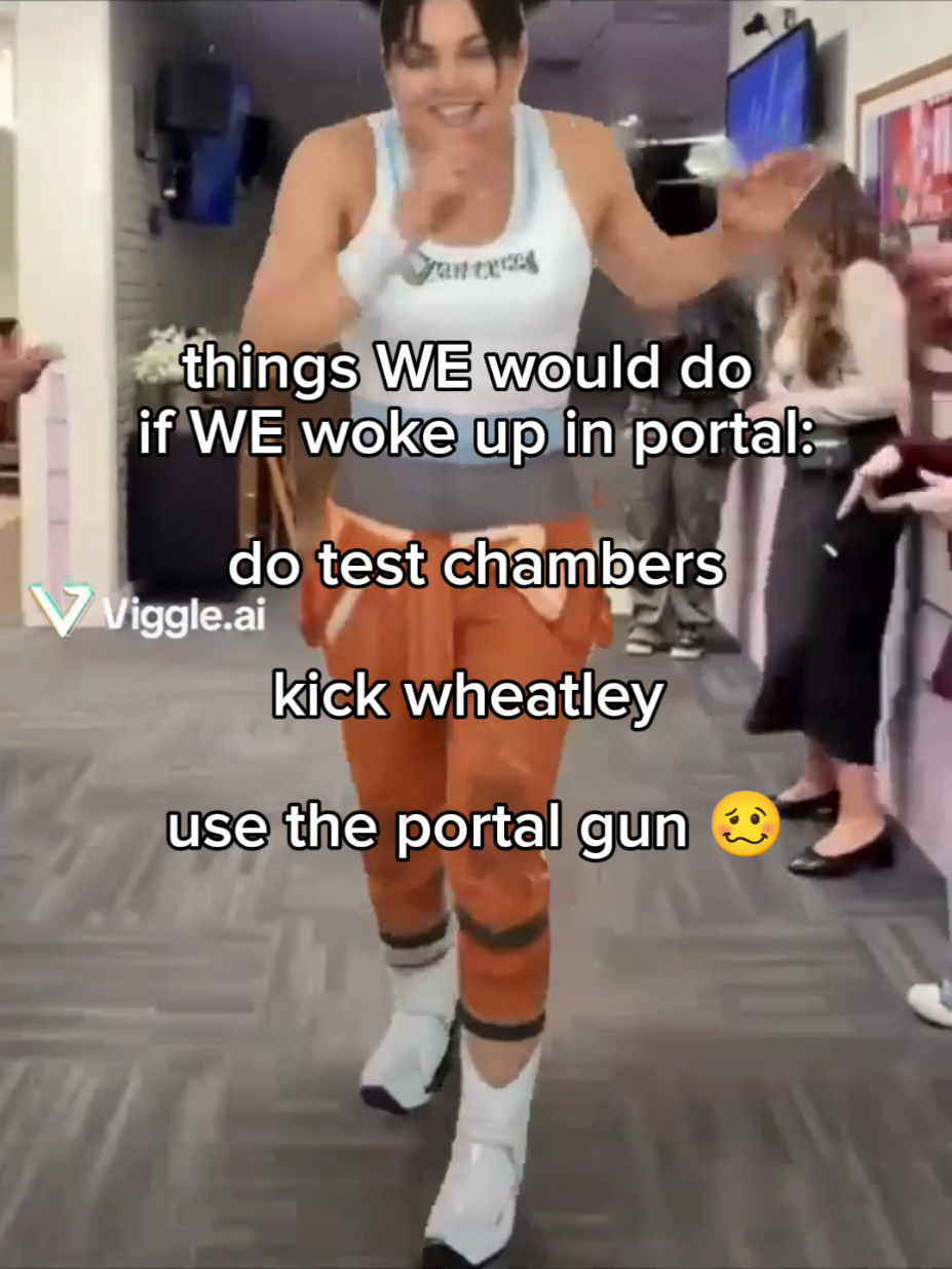 are we agreeing on this one guys? #steam #valve #portal #portal2 #glados #gladosportal #wheatley #meme #memes #fyp #foryou 