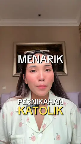 Pernikahan beda agama seperti katolik dengan protestan ternyata bisa diurus catatan sipilnya. Namun tetap lebih baik untuk dijadikan satu ya guys biar urusan lainnya lebih mudah 🥰😇 Btw pajamas lucu aku dari @/nuit_de_moon (IG) ya guys 🤍 #katolik #bedaagama #catatansipil