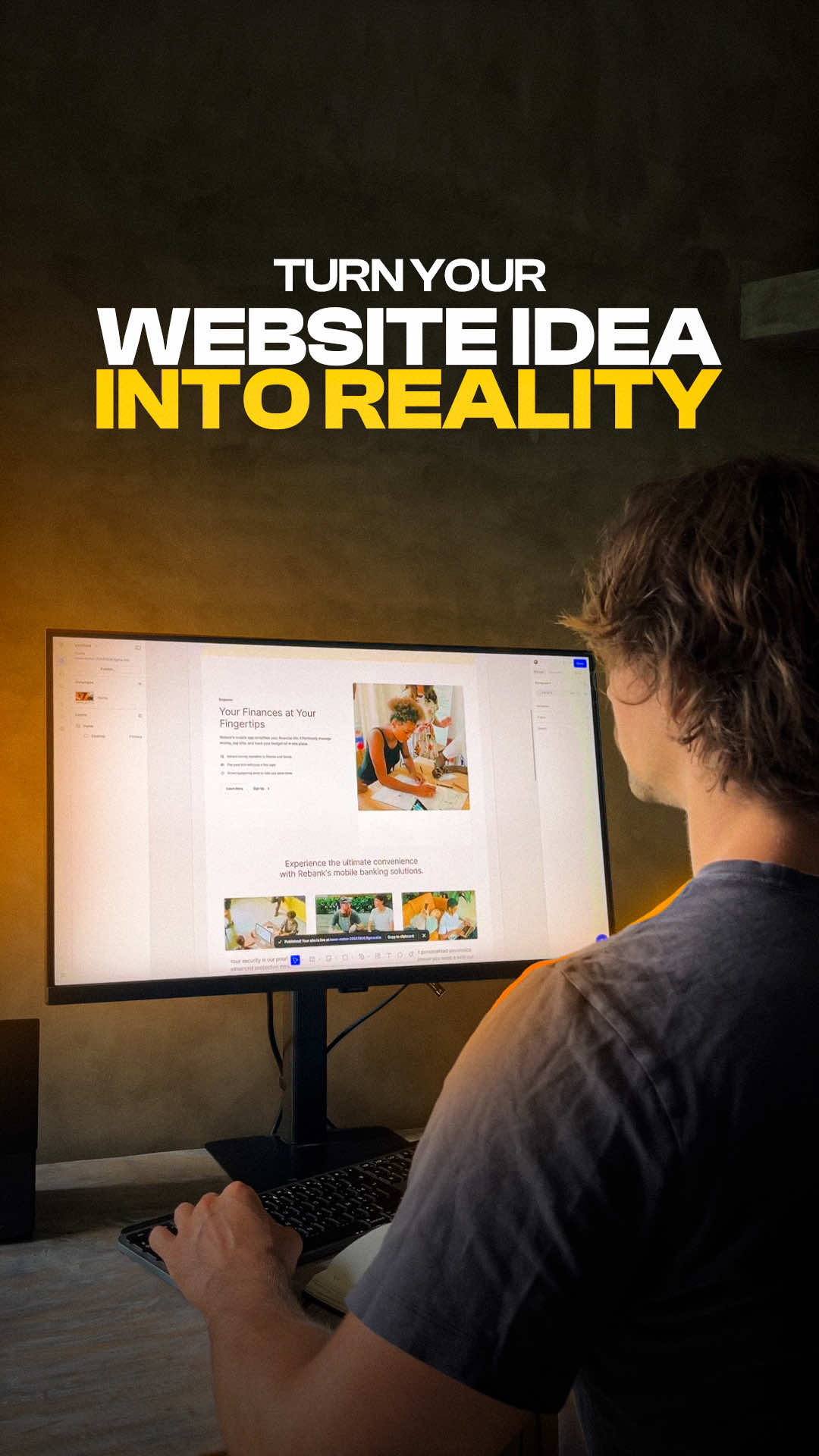 👇🏼Drop “WEBSITE” in the comments and I’ll send you the full step-by-step guide! Turn your website idea into reality — in seconds with @Relume 🤩 Just describe your business, pick your pages, and let the AI do the rest: copy, layout, design, and even publishing. Fully editable in Figma. Mobile-ready. No dev needed. #webdesign #figma #aiwebsite #nocode #relume 
