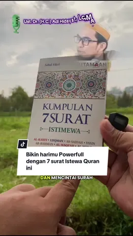 📖 Temani Harimu dengan Surat-Surat Istimewa dalam Genggaman ✨ Bawa ketenangan jiwa ke mana pun kamu pergi. Buku Kumpulan Surat Istimewa berisi Al-Kahfi, Yasin, Al-Waqi’ah, Al-Mulk, Luqman, Ar-Rahman & As-Sajdah. 📌 Dilengkapi arti dan translasi laten 📌 Tulisan jelas dan mudah dibaca 📌 Ukuran travelable — muat di saku & handbag 📌 Cetakan premium untuk pengalaman tilawah yang nyaman Bukan sekadar bacaan, tapi teman harian yang menenangkan hati. Segera miliki dan rasakan manfaatnya 💫 #SuratIstimewa #BukuZikirHarian #AlQuranHarian #KebaikanSetiapHari #BukuSakuMuslim #DzikirOnTheGo #SpiritualJourney #BukuIslamPremium #TilawahDimanapun #SuratPilihan #7SuratIstimewa #BukuIslami #LiterasiMuslim #AlQuran #TadabburQuran #SuratIstimewa #BukuRekomendasi #IslamicBooks #KajianQuran #BacaanMuslim #QuranDaily #MurottalHati #CintaAlQuran #IslamItuIndah #wibgajian#gilagilajualan #satuharisatukonten #hujanvoucherkreator #racuntiktok #guncang77 #guncang11 #guncang22 #guncang33 #guncang44 #guncang55 #guncang66 #guncang88 #guncang99 #guncang1010 #guncang1111 #guncang1212 