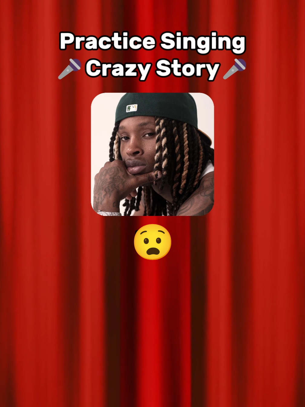 Crazy Story 🎤Sing Challenge🎤 #singchallenge #teleprompterchallenge #kingvon #crazystory #fyp 