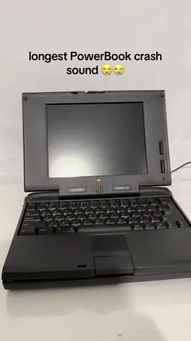 it’s not crashing its performing 😭🎤 #powerbook190 #powerbook #vintageapple #applecollection #applepowerbook #macintosh #applecorememory #retromac #vintagetech #oldtechvibes #90stech #technostalgia #dustyvibes #vintagecomputing #applethrowback #techtok #cursedtech #deadtech #aesthetictech #obsoletetech #macbookancestor #vintagelaptop #laptopfromthevoid #brokentech   