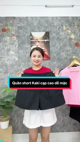 Quần quốc dân, mặc với gì cũng đẹp, mặc đi đâu cũng tiện ạ #quầnshortnữ#quânfnkakinữ #quầncapcao #thoitrang #xuhuong #xuandaopada 