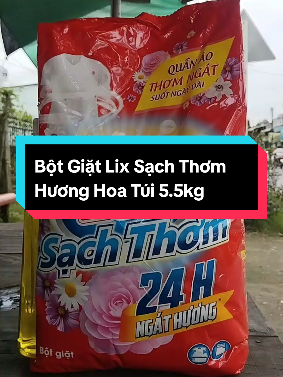 Bột giặt Lix sạch thơm hương hoa , sạch nhanh vết bẩn cứng đầu , đánh bay mùi ẩm mốc , hương hoa thơm ngát suốt 24h , giặt tay giặt máy cửa trên #botgiat #cuahangtaphoa #xuhuongtiktok #tiepthilienket #giadung 