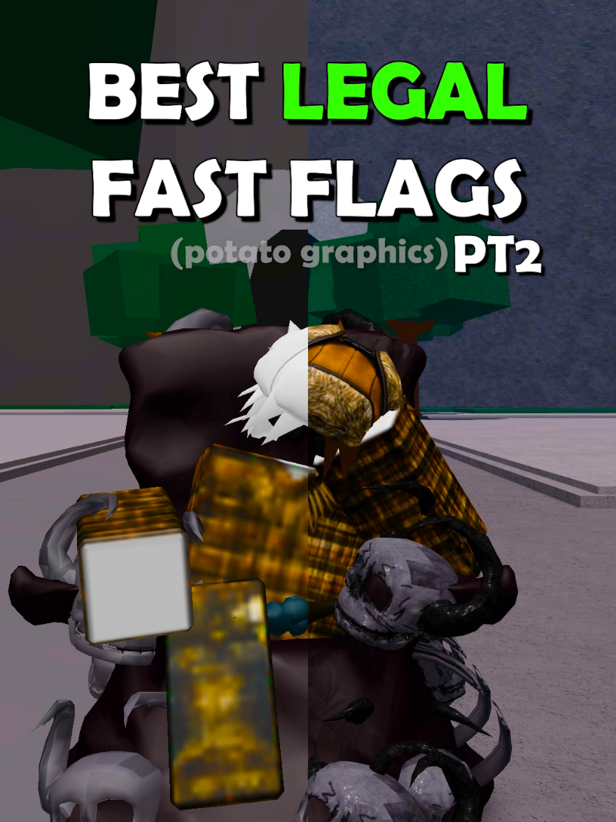 BEST FAST FLAGS ROBLOX ROBLOX POTATO GRAPHICS  #roblox #tsb #thestrongestbattlegrounds #strongestbattlegrounds #saitamabattlegrounds #thestrongestbattlegroundsroblox #tsbg #potatographics #fastflags 