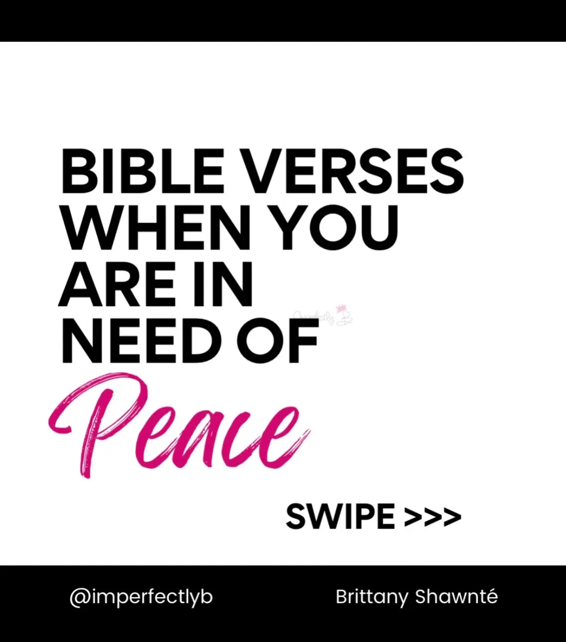 For those who struggle with anxious moments or times of unrest, here are some Bible verses to encourage you when you are in need of peace. Your relationship with God through Jesus grants you peace that surpasses all understanding.  . . . #godoverall #christiancontent #bibleverse #brittanyshawnte #fyp 