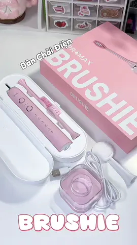 Eeee mà từ khi dùng bàn chải điện tui thấy vệ sinh răng miệng sạch hơn thật nhaaa #brushie #brushievietnam #banchaidien #banchaidienbrushie #brushiepromax #xuhuong #viral 
