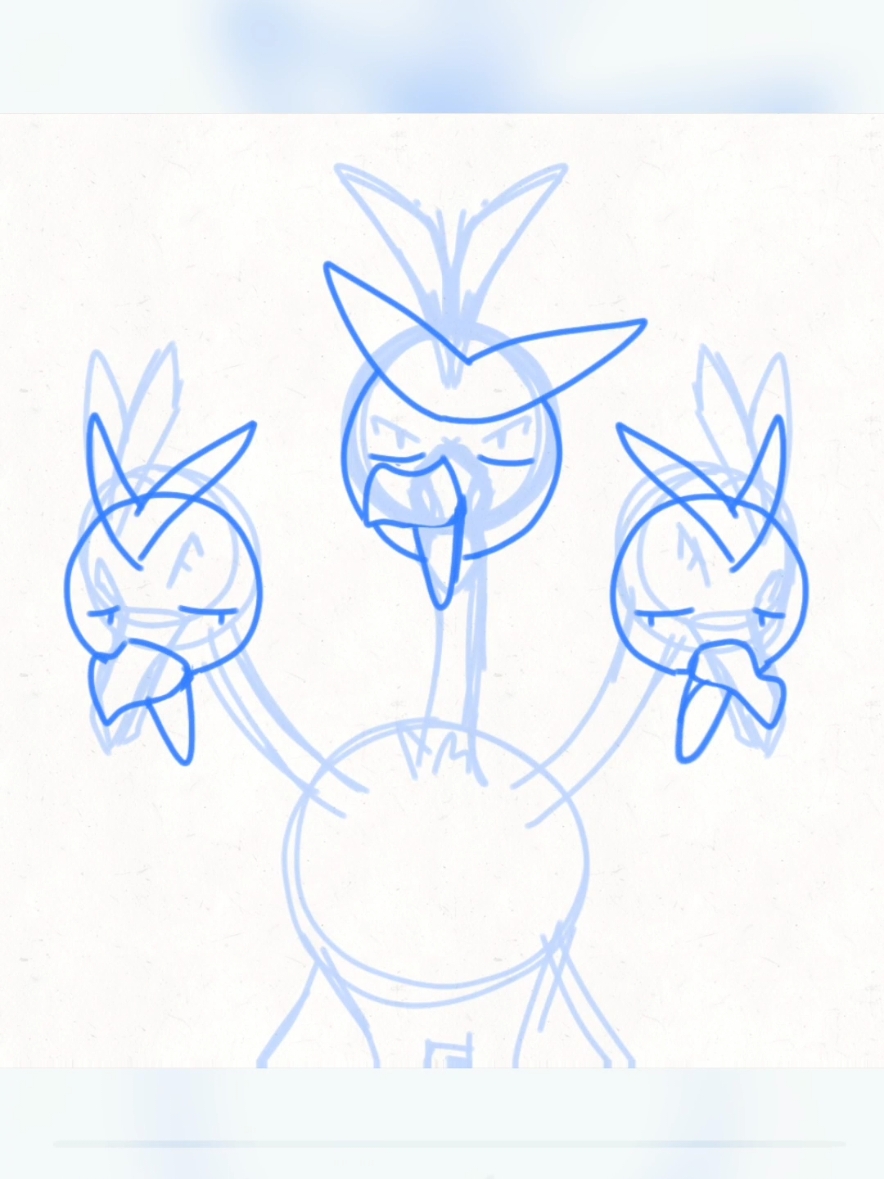 what everyone looks like to me, when doing the mirror trend :0 #pokemon #animation 