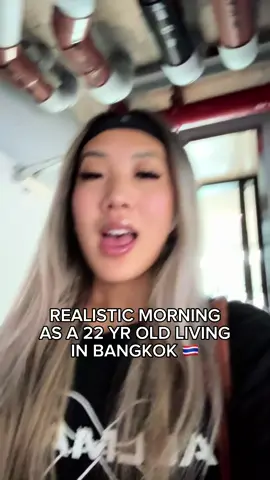 This is what my mornings look like as a 22-year-old living in Bangkok enjoy🫶 ##fyp##bangkok##bangkokthailand##livingabroad##thailand##chaseyourdreams