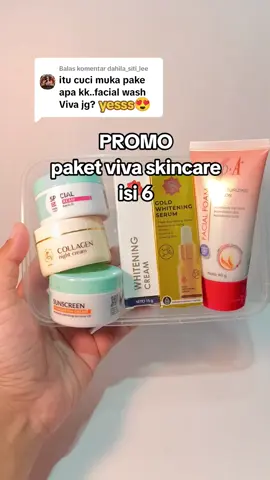 Membalas @dahila_siti_lee paket viva + sabun cuci muka