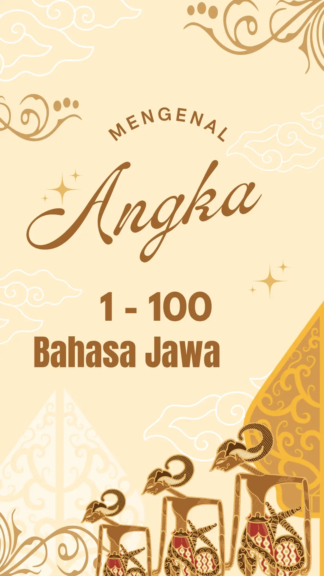 Belajar angka-angka dalam bahasa Jawa #belajarbahasajawa #angkajawa #fyp #foryou 