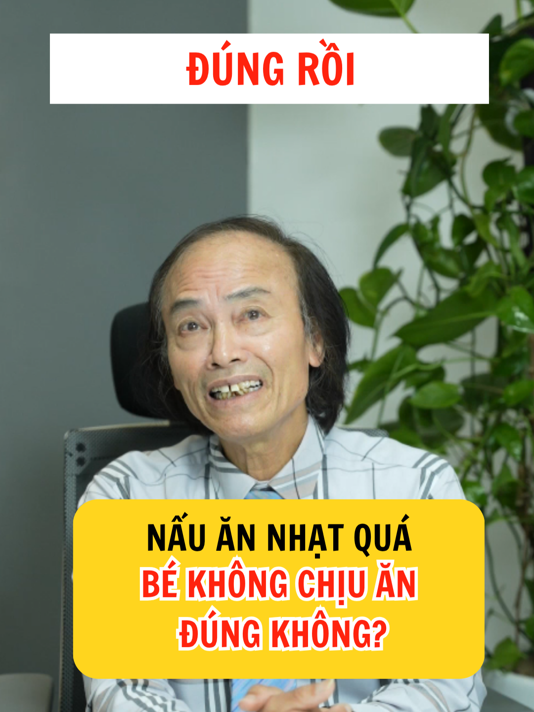 Nấu đồ ăn nhạt quá bé không chịu ăn có phải không?  ##bacsidungnhi##chamcon##chamethongthai