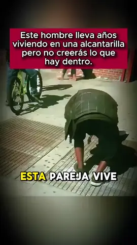 Este hombre lleva años viviendo en una alcantarilla pero no creerás lo que hay dentro. #truestory #LearnOnTikTok #usaus  #storytime #history #mystery
