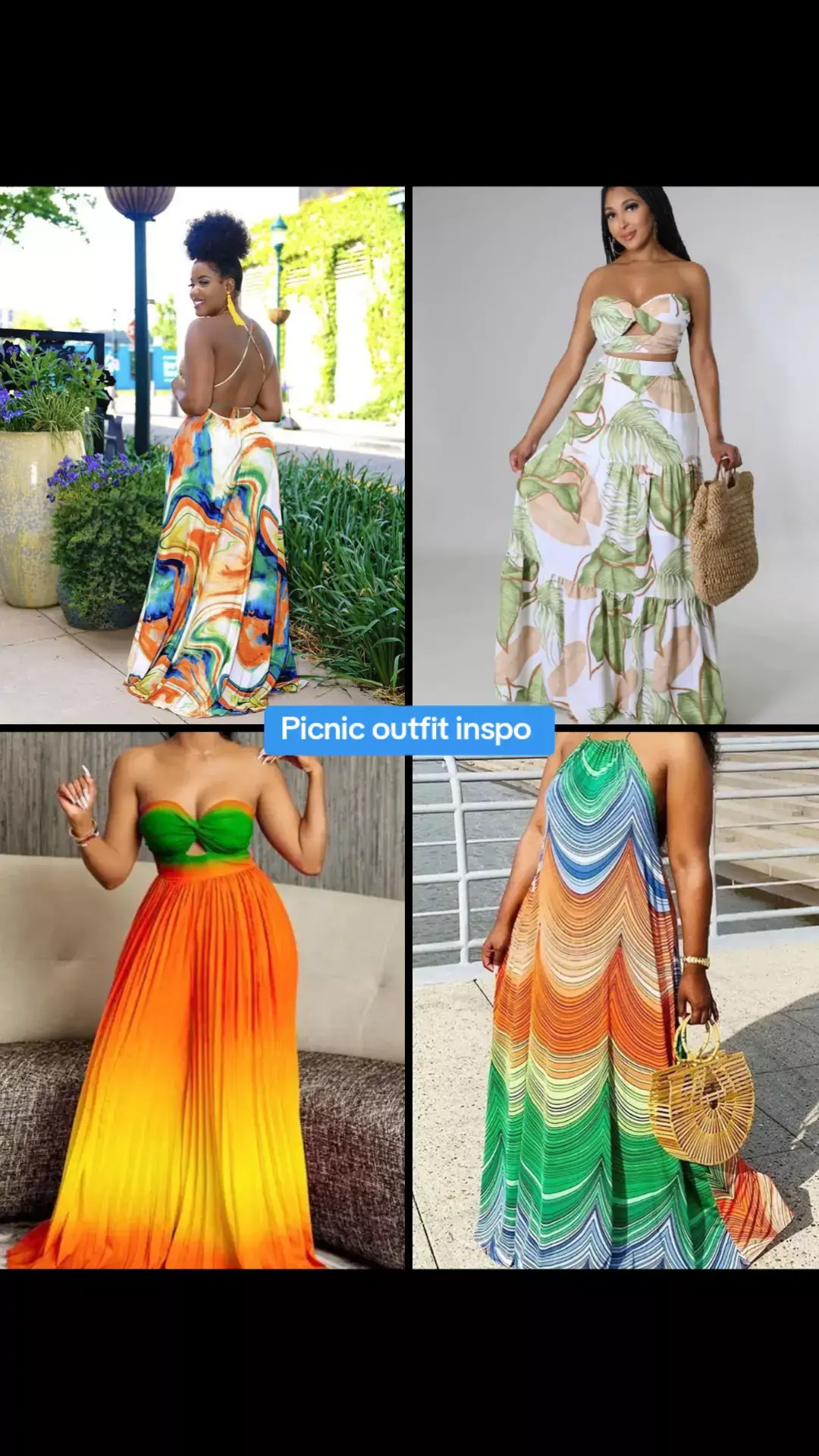 Stunning, floaty and flirty picnic 🧺 outfits for baddies ✨😍  #fashion #baddie #fyp #fashionstyle #outfitinspo #fashionstyle #