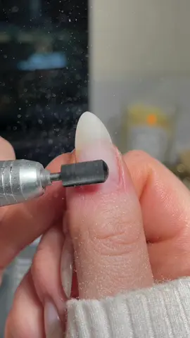 Replying to @Kennedy🫶🏻  Beginner Nail Drill Basics 💅🏻📝 Here’s how I use my nail drill, step by step: 	1.	Product Removal: I start in reverse mode to remove product. If you’re right-handed, use forward. Pop in the black removal bit (don’t let it touch your natural nail!) and work slow ‘til you get the hang of it. 	2.	Prep the Natural Nail: Switch to the sanding band — this one can touch your nail. Lightly buff at speed 5. 	3.	Cuticle Cleanup: Use a cuticle bit next — I go in both reverse and forward to get all that dead skin. 	4.	Shape & Clean: File your shape ✨ and scrub the nail plate. Then dehydrate with acetone and apply primer. 	5.	Builder Gel Time: Paint a thin layer and cure. Then another thin layer — don’t cure yet! Grab a bead of builder gel and float it back and forth. I use a tiny brush to guide it, and flip my nail upside down to help it self-level. 	6.	Cure & Perfect: Cure it! Buff if needed for shape. And boom — you’re done. 🤍 Hope this helps! Drop your questions or tutorial requests below. 💭 Everything is linked in my amazon store front under Nail Starter Kit! 🤍 #nailcare #nailsnailsnails #asmr #buildergel #naturalnails #nailtutorial 