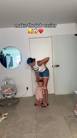 make the job easier❤️😱😄#foryoupage❤️❤️ #babycarrier #worklife #babyandmama #familia 