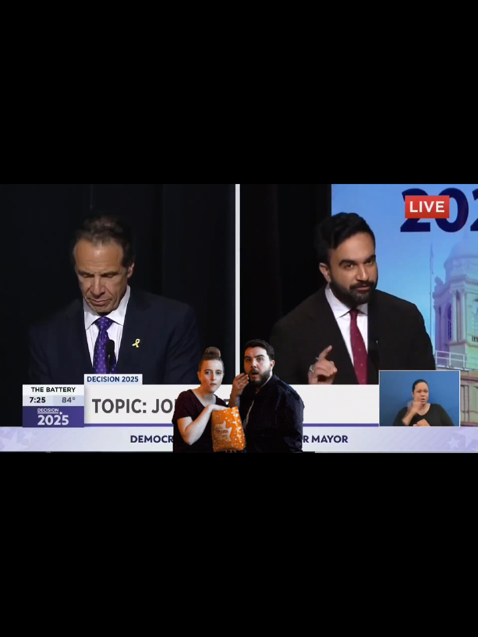 NYC Mayoral Debate... Andrew Cuomo vs. Zohran Mamdani. ATE & LEFT NO CRUMBS? #NYC #NYCMayoralDebate #MayoralDebate #FaceOff #Cuomo #Mamdani #CuomovsMamdani