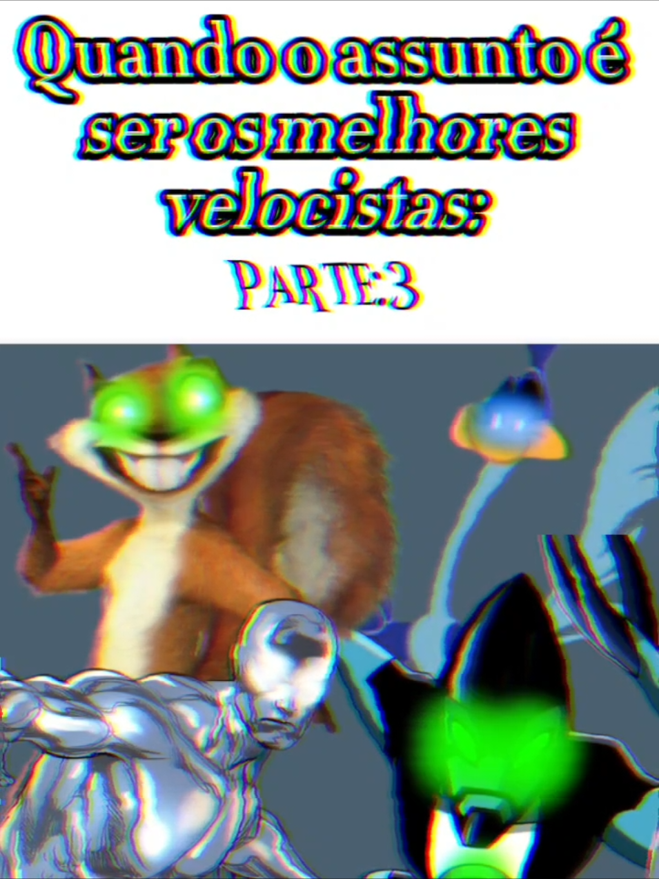Os melhores velocistas Parte 3⚡👍 #papaleguas #hammy #xrl8 #surfistaprateado #velocistas #edit #edits 