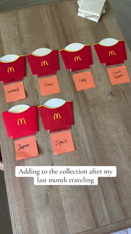 this is normal. ok, collecting mcdonalds fry packets is cool #mcdonaldsfries #mcdonalds 