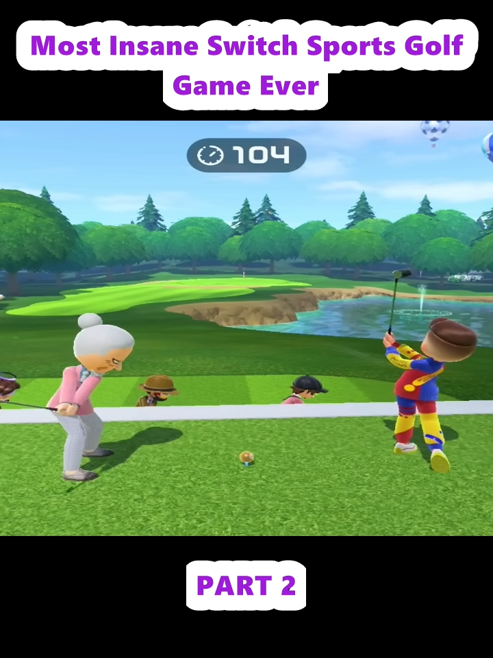 Most Insane Switch Sports Golf Game Ever (2)