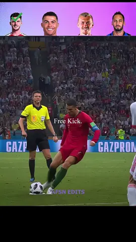 Free Kick Goals #football #edit 