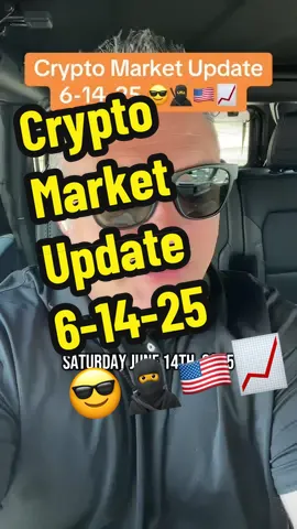 Crypto Market Update 6-14-25 😎🥷🇺🇸📈 #cryptomarketupdate #Cryptocurrency #Crypto #Bitcoin #BTC #Ethereum #ETH #Blockchain ##CryptoTrading #CryptoInvesting #CryptoCommunity #CryptoMarket #CryptoCurrencyNews #CryptoLife #CryptoWorld #CryptoInvestor #CryptoEducation #CryptoTips #CryptoGains #Altcoins #DeFi #NFT #NFTCommunity #NFTs #Metaverse #CryptoAnalysis #CryptoAlert #CryptoStrategy #CryptoPortfolio #Finance #Investing #Investment #Investor #Wealth #WealthBuilding #FinancialFreedom #FinancialLiteracy #FinancialIndependence #Money #MoneyManagement #PassiveIncome #Earnings #RichMindset #PersonalFinance #SmartInvesting #InvestmentStrategy #Stocks #StockMarket #StockTrading #StockInvestor #DayTrading #SwingTrading #StockMarketNews #StockMarketTips #StockAnalysis #StockAlert #StockPicks #StockPortfolio #RealEstate #RealEstateInvesting #RealEstateInvestor #PropertyInvestment #RealEstateMarket #RealEstateTips #RealEstateStrategy #PropertyManagement #RealEstateLife #RealEstateSuccess #InvestmentTips #InvestmentOpportunities #InvestmentPortfolio #LongTermInvesting #RetirementPlanning #WealthManagement #AssetManagement #InvestmentGoals #Fintech #TechInvesting #Innovation #TechNews #FutureTech #digitalassets #greenscreen  #xrp #xrpcommunity #xrparmy #NewToCrypto #LearnCrypto #CryptoForBeginners #InvestSmart #BuildYourWealth #CryptoMadeEasy #BeginnerInvestor #CryptoSimplified #FromCashToCrypto #financialconfidence 