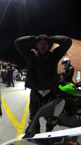 bikers argue about the speed limit and wheelies